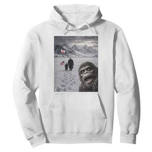 Nihilist Penguin Trump Hiking Mountains Hoodie Funny Bigfoot Selfie But Why TS14 White Print Your Wear