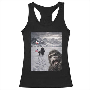 Nihilist Penguin Trump Hiking Mountains Racerback Tank Top Funny Bigfoot Selfie But Why TS14 Black Print Your Wear