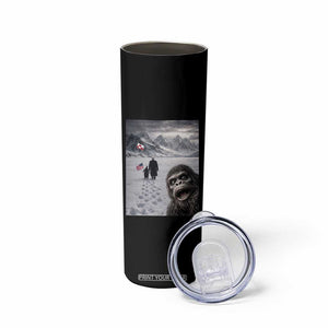Nihilist Penguin Trump Hiking Mountains Skinny Tumbler Funny Bigfoot Selfie But Why TS14 Print Your Wear