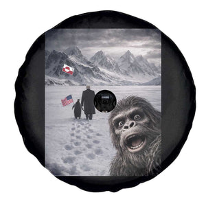 Nihilist Penguin Trump Hiking Mountains Spare Tire Cover Funny Bigfoot Selfie But Why TS14 Print Your Wear