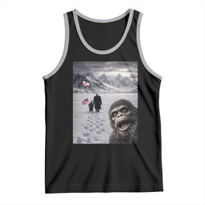 Nihilist Penguin Trump Hiking Mountains Tank Top Funny Bigfoot Selfie But Why TS14 Black Athletic Heather Print Your Wear