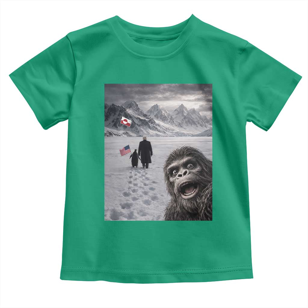 Nihilist Penguin Trump Hiking Mountains Toddler T Shirt Funny Bigfoot Selfie But Why TS14 Irish Green Print Your Wear