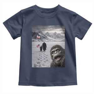 Nihilist Penguin Trump Hiking Mountains Toddler T Shirt Funny Bigfoot Selfie But Why TS14 Navy Print Your Wear