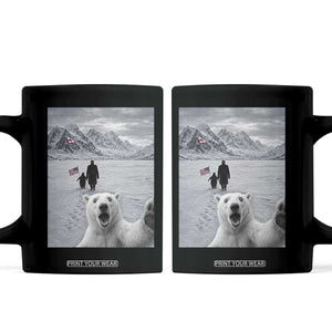 Nihilist Penguin Trump Hiking Mountains Coffee Mug Funny Polar Bear Selfie But Why TS14 Black Print Your Wear