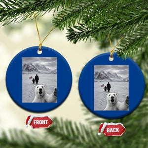 Nihilist Penguin Trump Hiking Mountains Ceramic Ornament Funny Polar Bear Selfie But Why TS14 1pc Blue Print Your Wear
