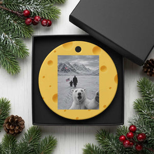 Nihilist Penguin Trump Hiking Mountains Ceramic Ornament Funny Polar Bear Selfie But Why TS14 1pc Yellow Cheese Print Your Wear