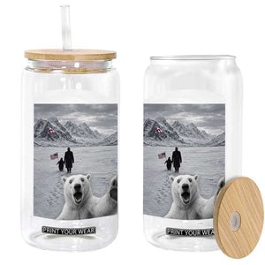 Nihilist Penguin Trump Hiking Mountains Glass Can Funny Polar Bear Selfie But Why TS14 Print Your Wear