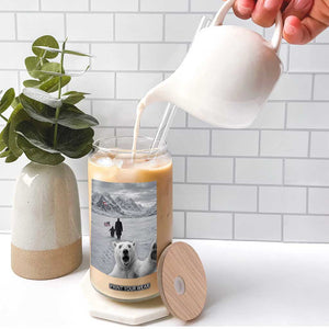 Nihilist Penguin Trump Hiking Mountains Glass Can Funny Polar Bear Selfie But Why TS14 Print Your Wear