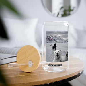 Nihilist Penguin Trump Hiking Mountains Glass Can Funny Polar Bear Selfie But Why TS14 Print Your Wear