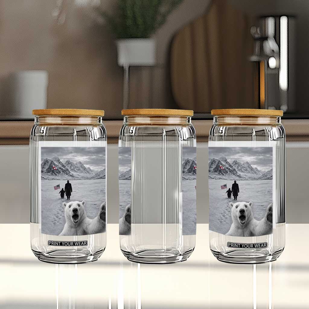 Nihilist Penguin Trump Hiking Mountains Glass Can Funny Polar Bear Selfie But Why TS14 Print Your Wear