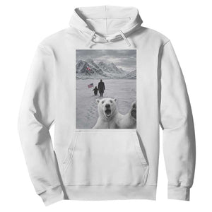 Nihilist Penguin Trump Hiking Mountains Hoodie Funny Polar Bear Selfie But Why TS14 White Print Your Wear
