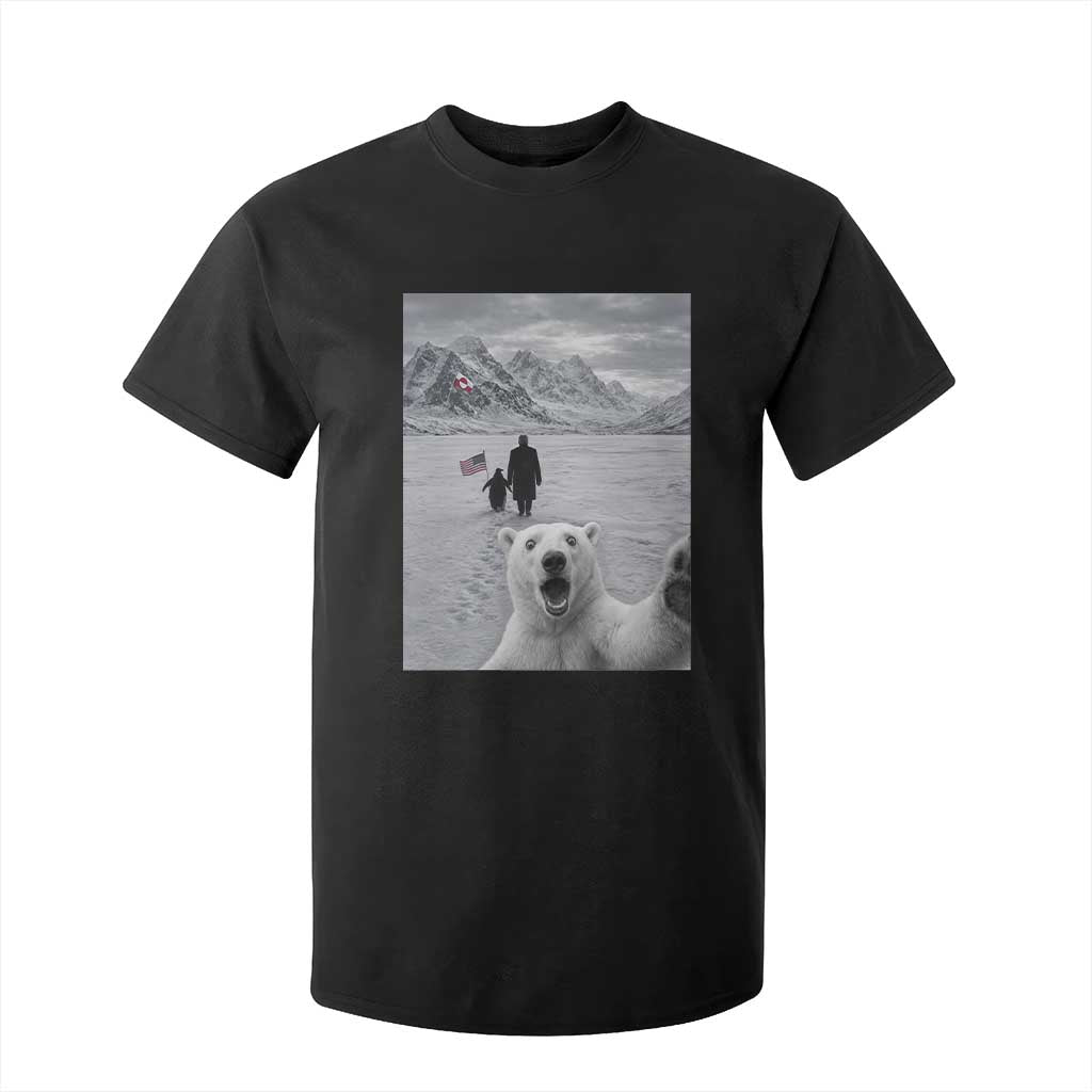 Nihilist Penguin Trump Hiking Mountains T Shirt For Kid Funny Polar Bear Selfie But Why TS14 Black Print Your Wear