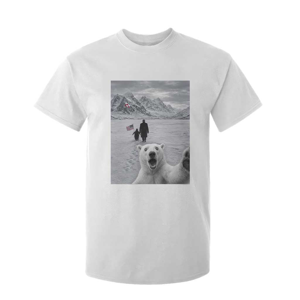 Nihilist Penguin Trump Hiking Mountains T Shirt For Kid Funny Polar Bear Selfie But Why TS14 White Print Your Wear