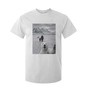 Nihilist Penguin Trump Hiking Mountains T Shirt For Kid Funny Polar Bear Selfie But Why TS14 White Print Your Wear