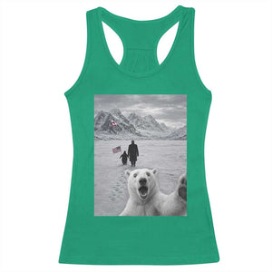 Nihilist Penguin Trump Hiking Mountains Racerback Tank Top Funny Polar Bear Selfie But Why TS14 Irish Green Print Your Wear