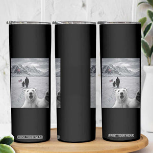 Nihilist Penguin Trump Hiking Mountains Skinny Tumbler Funny Polar Bear Selfie But Why TS14 Print Your Wear