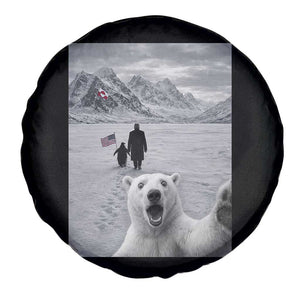 Nihilist Penguin Trump Hiking Mountains Spare Tire Cover Funny Polar Bear Selfie But Why TS14 Print Your Wear