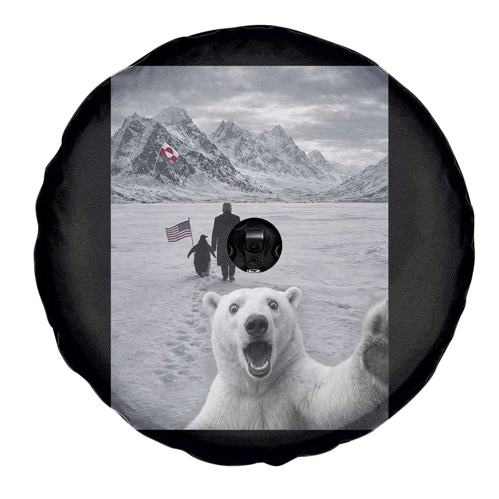 Nihilist Penguin Trump Hiking Mountains Spare Tire Cover Funny Polar Bear Selfie But Why TS14 Print Your Wear