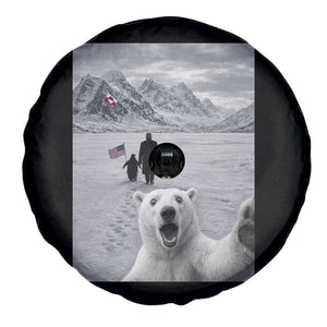 Nihilist Penguin Trump Hiking Mountains Spare Tire Cover Funny Polar Bear Selfie But Why TS14 Print Your Wear