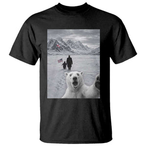 Nihilist Penguin Trump Hiking Mountains T Shirt Funny Polar Bear Selfie But Why TS14 Black Print Your Wear