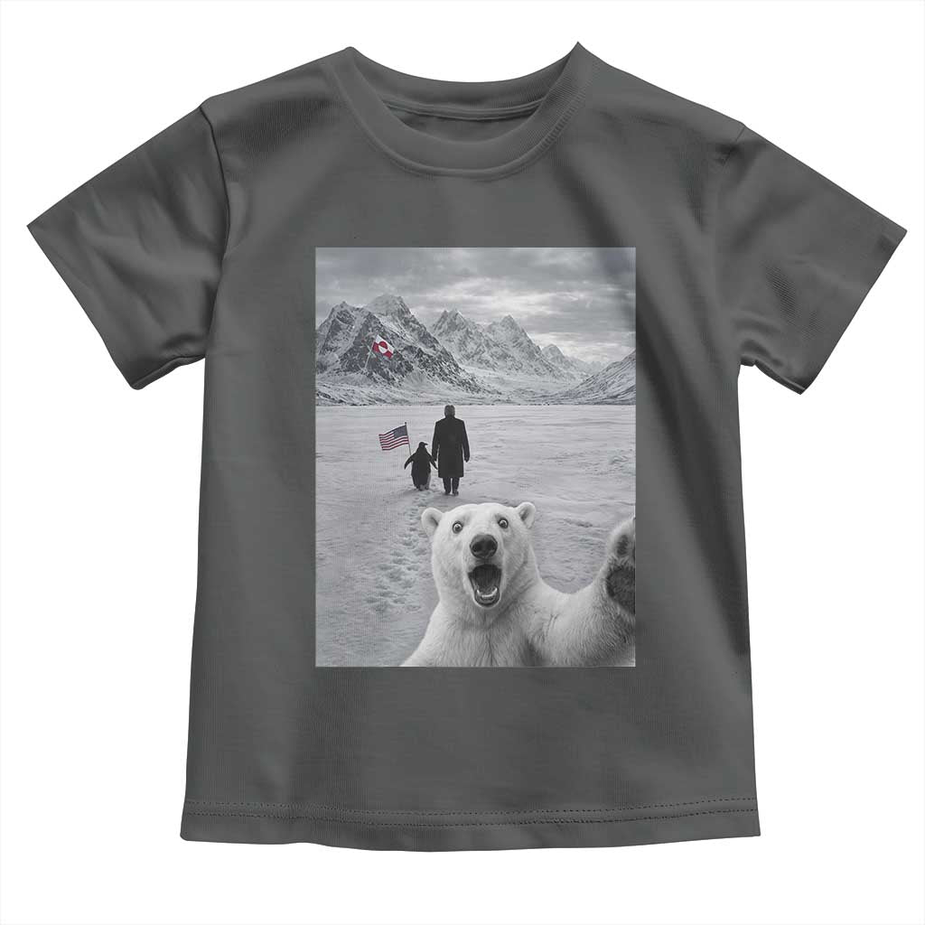 Nihilist Penguin Trump Hiking Mountains Toddler T Shirt Funny Polar Bear Selfie But Why TS14 Dark Heather Print Your Wear