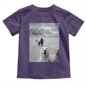 Nihilist Penguin Trump Hiking Mountains Toddler T Shirt Funny Polar Bear Selfie But Why TS14 Purple Print Your Wear