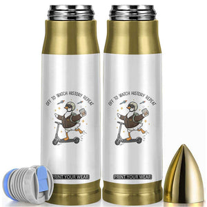 Funny Goose Support Freedom Meme Bullet Tumbler Off To Watch History Repart TS14 White Print Your Wear