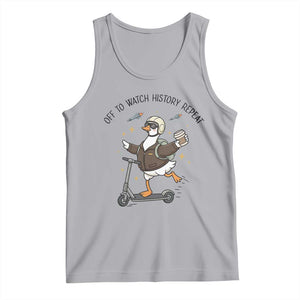 Funny Goose Support Freedom Meme Tank Top Off To Watch History Repart TS14 Athletic Heather Print Your Wear