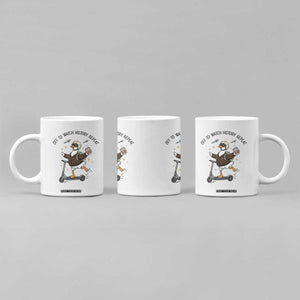 Funny Goose Support Freedom Meme Coffee Mug Off To Watch History Repart TS14 Print Your Wear