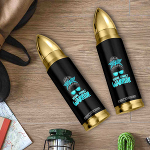Sexual Assault Awareness Messy Bun Support Survivors Bullet Tumbler TS14 Print Your Wear