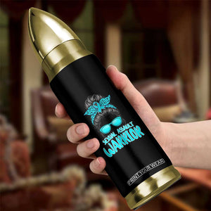 Sexual Assault Awareness Messy Bun Support Survivors Bullet Tumbler TS14 Print Your Wear