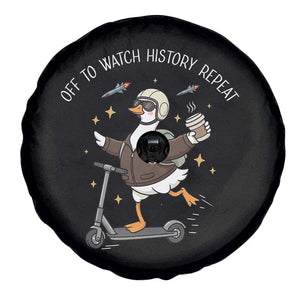 Funny Goose Support Freedom Spare Tire Cover Off To Watch History Repart TS14 Print Your Wear