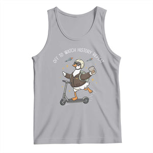 Funny Goose Support Freedom Tank Top Off To Watch History Repart TS14 Athletic Heather Print Your Wear