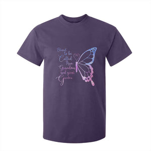 Blessed to Be Called Mom Grandma Great Grandma T Shirt For Kid Mama Butterfly Mother's Day Gift TS14 Purple Print Your Wear