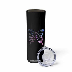 Blessed to Be Called Mom Grandma Great Grandma Skinny Tumbler Mama Butterfly Mother's Day Gift TS14 Print Your Wear