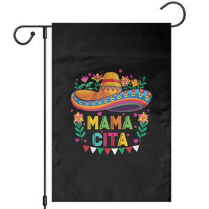 Mama Cita Garden Flag Cinco De Mayo Mexican Mom Flower Sombrero TS14 Black Print Your Wear