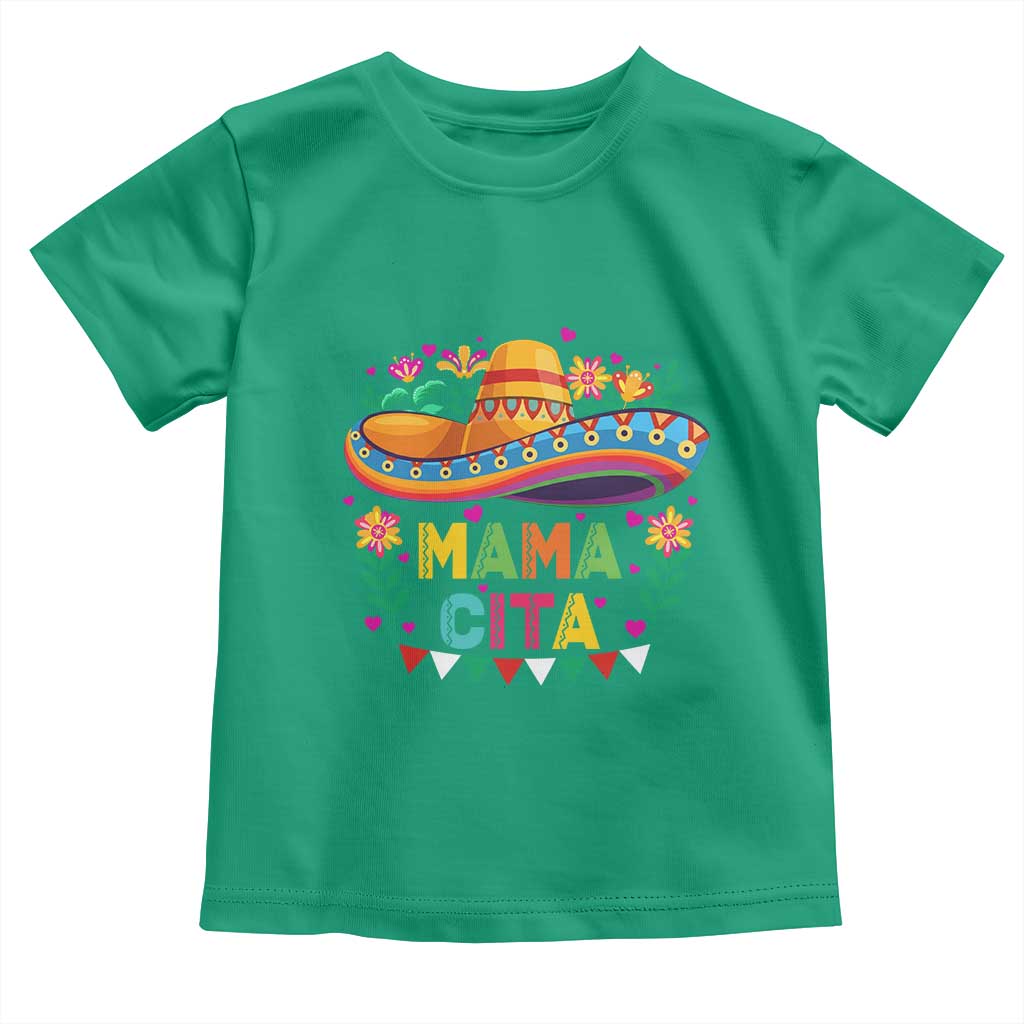Mama Cita Toddler T Shirt Cinco De Mayo Mexican Mom Flower Sombrero TS14 Irish Green Print Your Wear