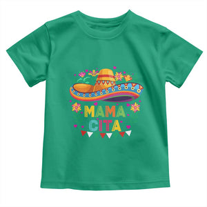 Mama Cita Toddler T Shirt Cinco De Mayo Mexican Mom Flower Sombrero TS14 Irish Green Print Your Wear