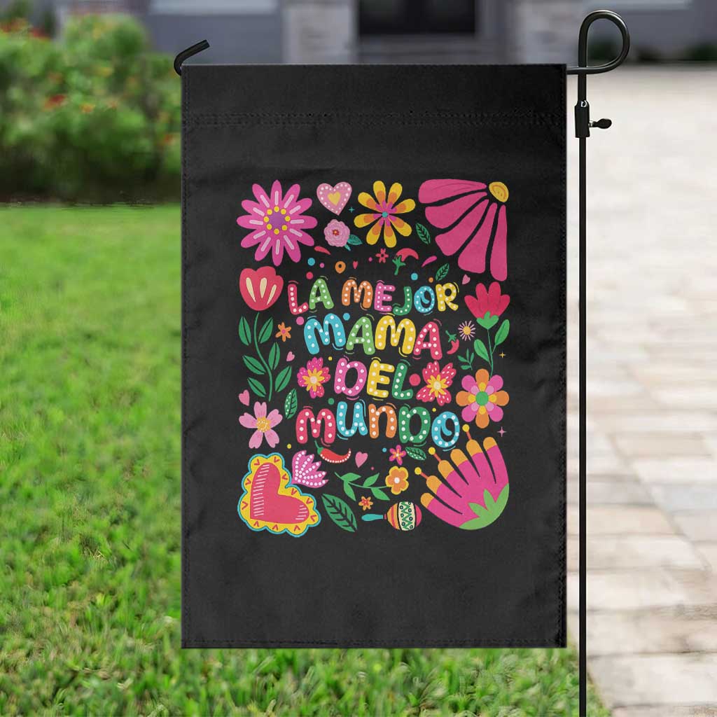 La Mejor Mama Del Mundo Garden Flag Dia de las Madres Regalo Gift TS14 Print Your Wear