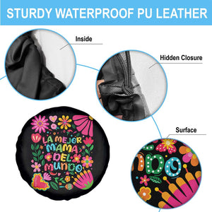 La Mejor Mama Del Mundo Spare Tire Cover Dia de las Madres Regalo Gift TS14 Print Your Wear