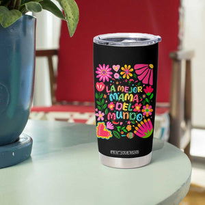 La Mejor Mama Del Mundo Tumbler Cup Dia de las Madres Regalo Gift TS14 Print Your Wear