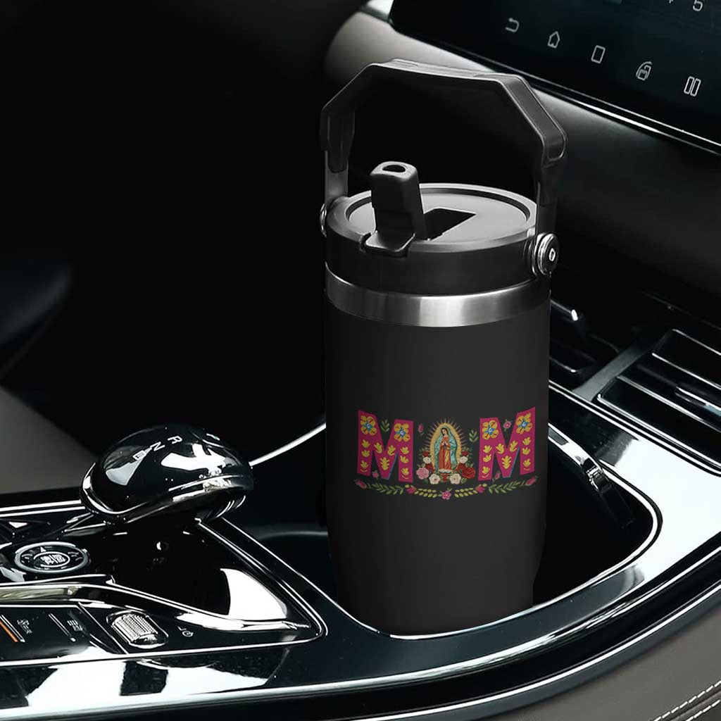 Virgen de Guadalupe Flip Straw Tumbler Mexican Heritage Mom Mother’s Day Gift TS14 Print Your Wear