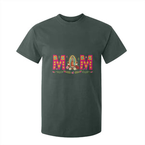 Virgen de Guadalupe T Shirt For Kid Mexican Heritage Mom Mother’s Day Gift TS14 Dark Forest Green Print Your Wear