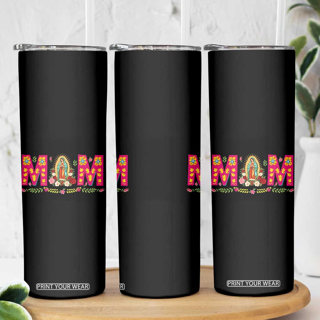 Virgen de Guadalupe Skinny Tumbler Mexican Heritage Mom Mother’s Day Gift TS14 Print Your Wear