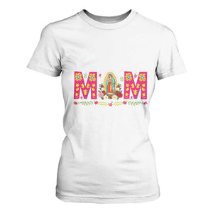 Virgen de Guadalupe T Shirt For Women Mexican Heritage Mom Mother’s Day Gift TS14 White Print Your Wear