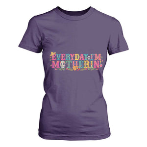 Every Day I'm Motherin T Shirt For Women Cinco De Mayo Mexican Mom Gift TS14 Purple Print Your Wear