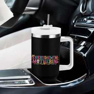 Every Day I'm Motherin Tumbler With Handle Cinco De Mayo Mexican Mom Gift TS14 Print Your Wear