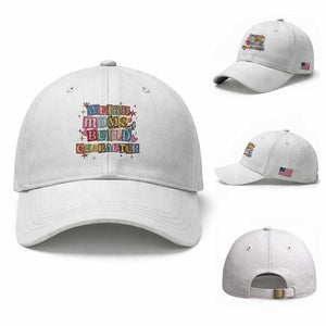 Weird Moms Build Character Baseball Cap Funny Mom Mother's Day TS14 Baseball Cap Universal Fit White Print Your Wear
