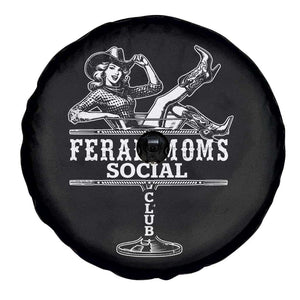 Feral Moms Social Club Spare Tire Cover Western Cowgirl Mom Mother’s Day Gift TS14 Print Your Wear
