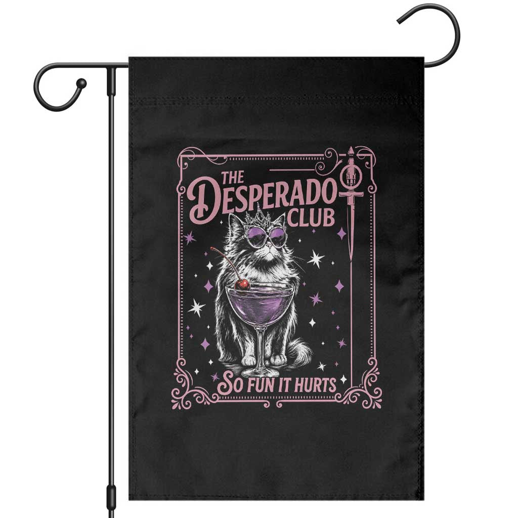 The Desperado Club Sign Sci-Fi Book Garden Flag Vintage Princess Cat Book Lover TS14 Black Print Your Wear